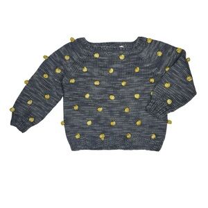 Kalinka‎ Merino Wool Popcorn Sweater